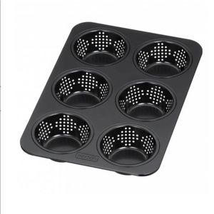 Original Kaiser Perforated bread roll pan - black
